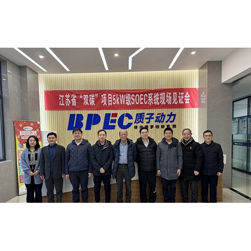 質子動力5kW級SOEC系統順利見證驗收，即將交付